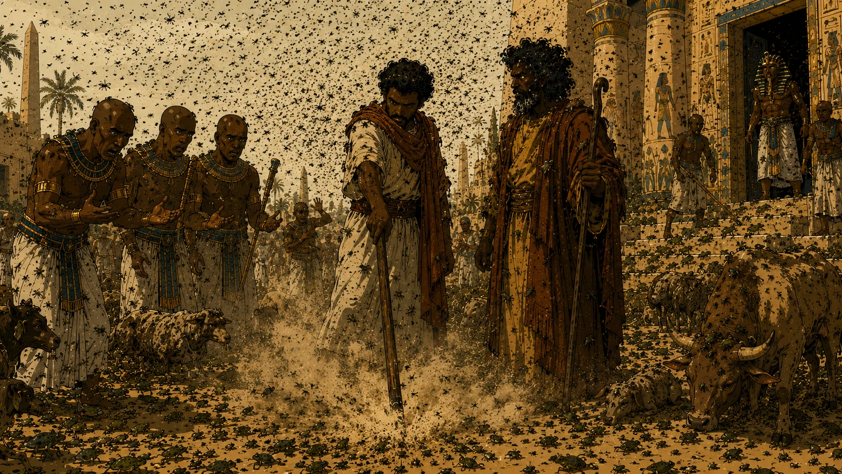 Plague Three — The Finger of God — Exodus 8:16–19
